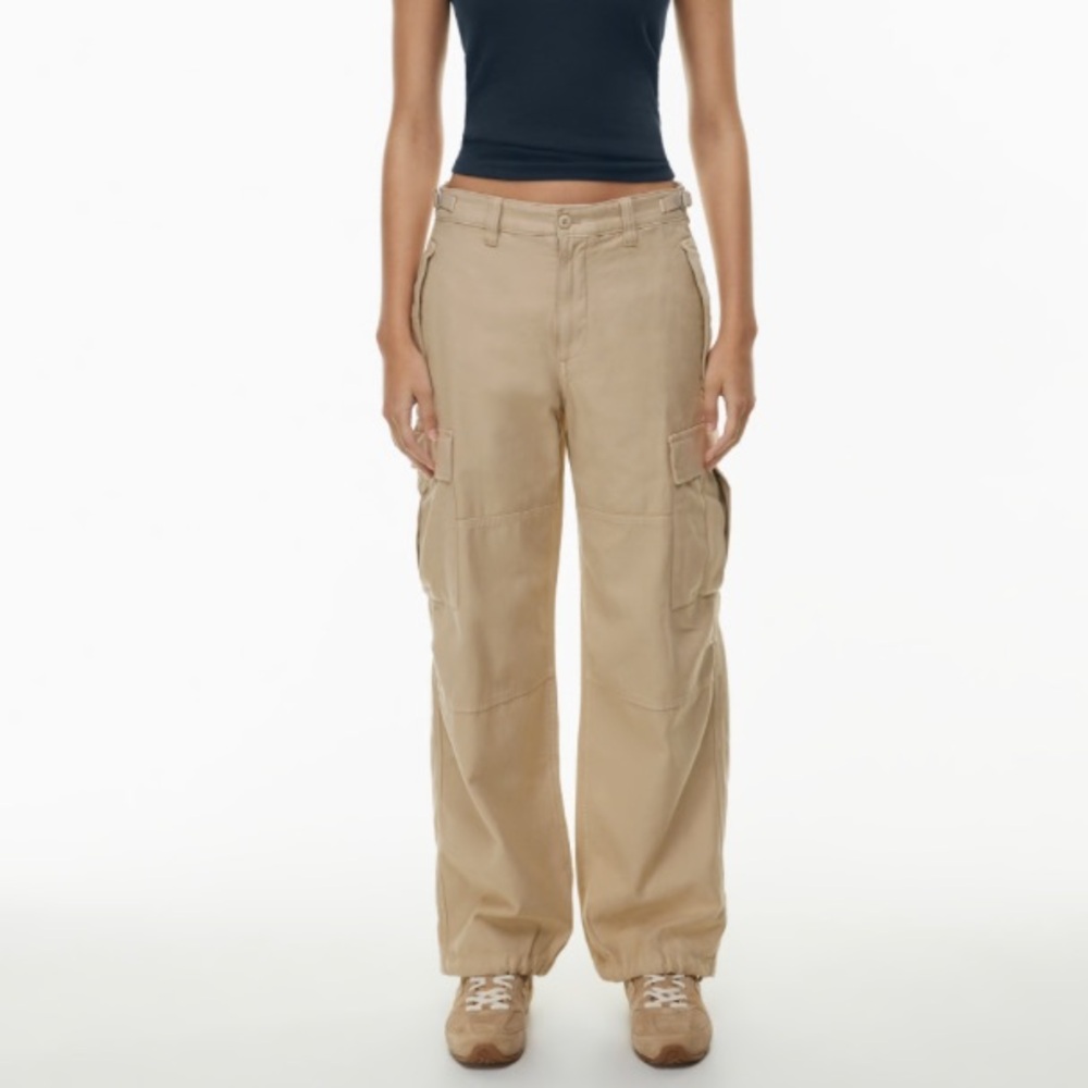 Aritzia Tna Supply Cargo Pant. NWOT .Size 2 color : gd haze gray.